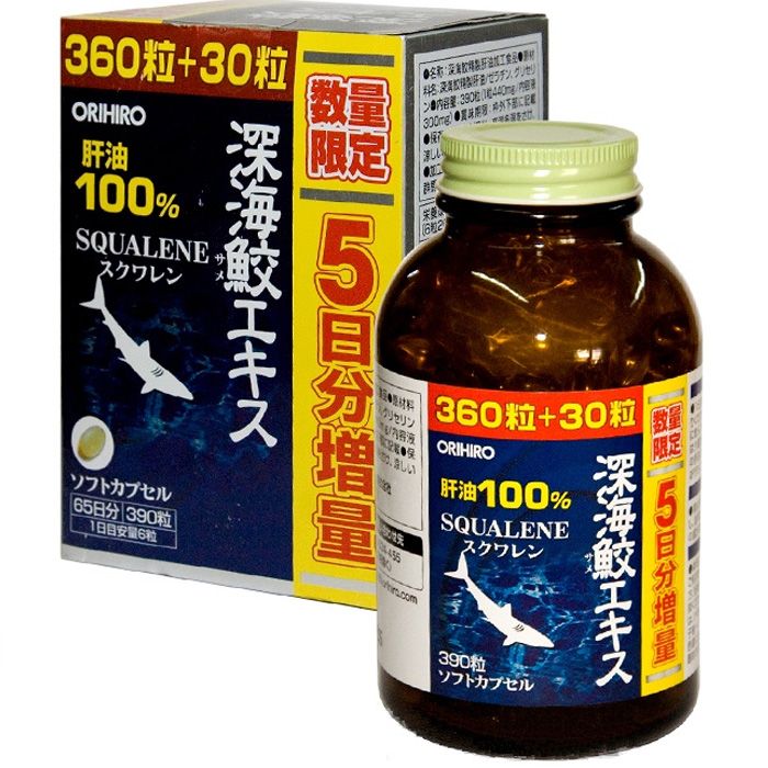 Viên uống sụn vi cá mập Squalene Orihiro